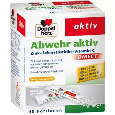 DOPPELHERZ Savunma aktif DIRECT Peletler, 40 adet