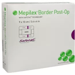 MEPILEX Bordür Direği-OP Yapışkan sargı 9x10 cm, 10 adet