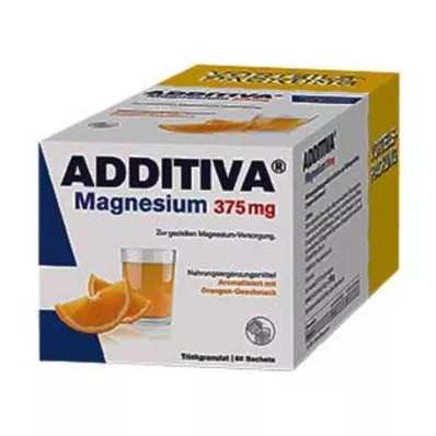 Additiva Magnezyum 375 mg Granül Portakal, 60 adet Additiva Magnezyum 375 mg Granül Portakal, 60 adet