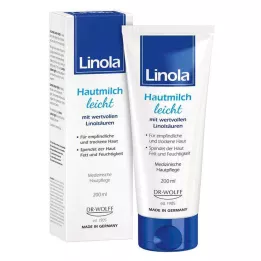 LINOLA Hafif cilt sütü, 200 ml