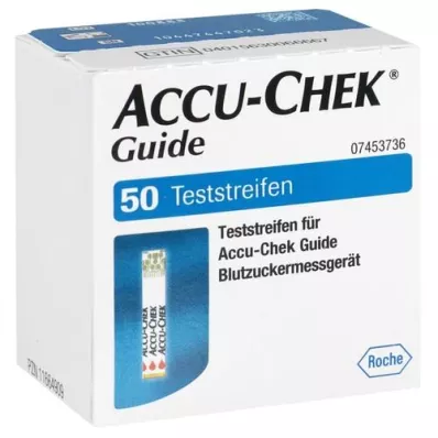 ACCU-CHEK Kılavuz Test Şeritleri, 1X50 adet