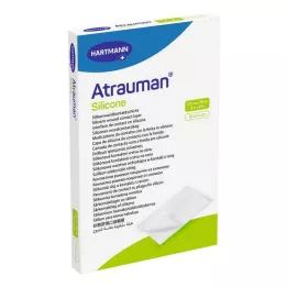 Atrauman Silikon steril 7,5x10 cm kompresler, 10 adet