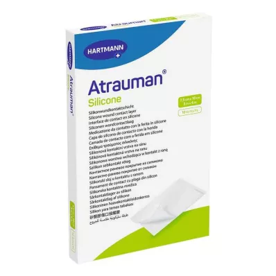 ATRAUMAN Silikon steril 7,5x10 cm kompres, 10 adet
