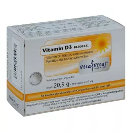 VITAMIN D3 10.000 I.U. kapsül, 50 adet