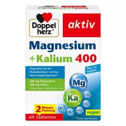 DOPPELHERZ Magnezyum+Potasyum Tablet, 60 Kapsül