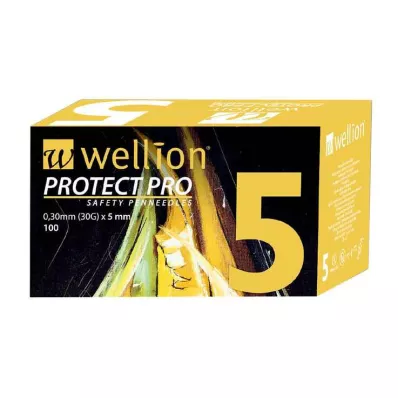 Wellion Koruma Pro Güvenlik Kalem İğnesi 30 G 5 mm, 100 adet Wellion Koruma Pro Güvenlik Kalem İğnesi 30 G 5 mm, 100 adet