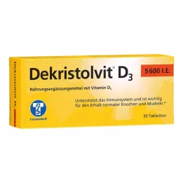 DEKRISTOLVIT D3 5.600 I.U. Tabletler, 30 adet