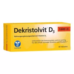 DEKRISTOLVIT D3 5.600 I.U. Tabletler, 60 adet