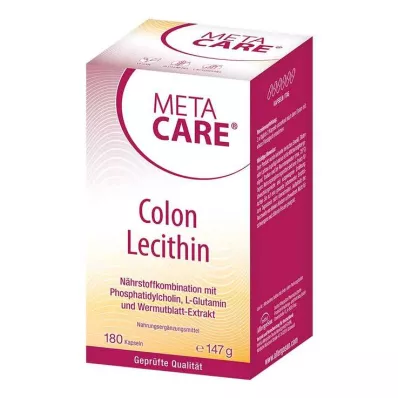 META-CARE Kolon Lesitin Kapsülleri, 180 Kapsül META-CARE Kolon Lesitin Kapsülleri, 180 Kapsül