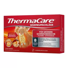 Daha geniş ağrı bölgeleri için Thermacare, 2 ünite