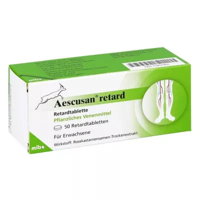 AESCUSAN retard uzun süreli salınımlı tablet, 50 adet