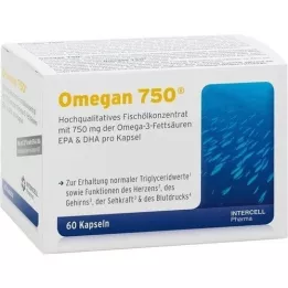 OMEGAN 750 yumuşak kapsül, 60 adet