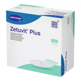 ZETUVIT Plus ekstra güçlü emici kompres steril 20x40 cm, 10 adet