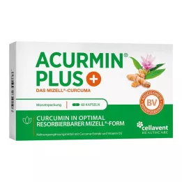 ACURMIN Plus Das Mizell-Curcuma Yumuşak Kapsül, 60 Kapsül