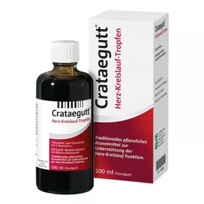 Crataegutt kardiyovasküler damlalar, 100 ml Crataegutt kardiyovasküler damlalar, 100 ml