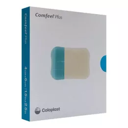 COMFEEL Plus esnek hidrokol. sargı 4x6 cm, 10 adet