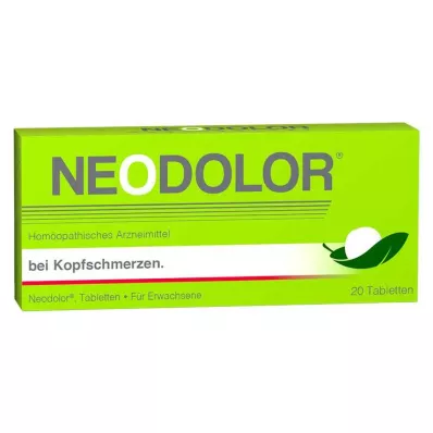Neodolor tabletleri, 20 adet Neodolor tabletleri, 20 adet