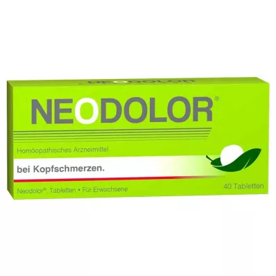 Neodolor tabletleri, 40 adet Neodolor tabletleri, 40 adet