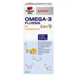 DOPPELHERZ Omega-3 sıvı aile sistemi, 250 ml