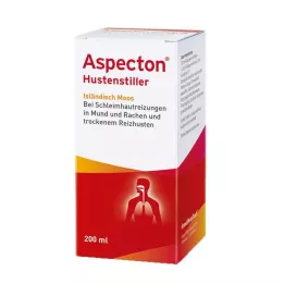 ASPECTON Öksürük kesici İzlanda yosunu suyu, 200 ml