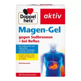Mide ekşimesi + reflüye karşı Doppelherz mide jeli, 20x10 ml