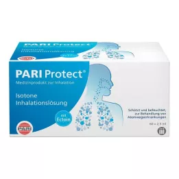 PARI Ectoin ampuller ile ProtECT inhalasyon solüsyonu, 60X2,5 ml