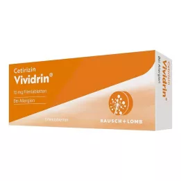 CETIRIZIN Vividrin 10 mg film kaplı tablet, 7 adet