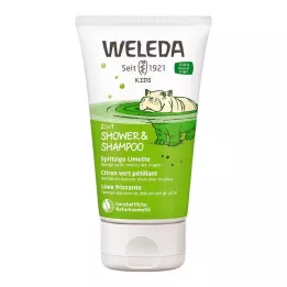 WELEDA Kids 2in1 Shower &amp; Tangy Lime Şampuan, 150 ml