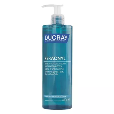 Ducray Keracnyl yıkama jeli, 400 ml