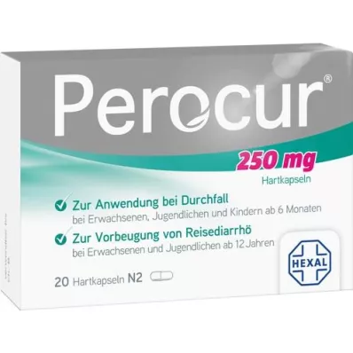 PEROCUR 250 mg sert kapsül, 20 adet