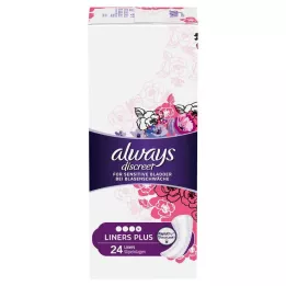 ALWAYS gizli inkontinans astarı artı külot astarı, 24 adet