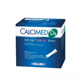Kalsimlenmiş D3 500 mg / 1000 IU direkt granüller, 120 adet
