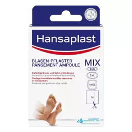 HANSAPLAST Kabarcıklı yara bantları SOS Karışım Paketi, 6 adet