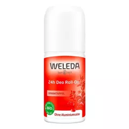 WELEDA Pomegranate 24h deodorant roll-on, 50 ml