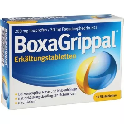 BOXAGRIPPAL Soğuk tablet 200 mg/30 mg FTA, 10 adet