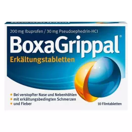 BOXAGRIPPAL Soğuk tablet 200 mg/30 mg FTA, 10 adet