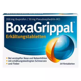 BOXAGRIPPAL Soğuk tablet 200 mg/30 mg FTA, 20 adet