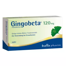 Gingobeta 120 mg film kaplı tablet, 30 adet