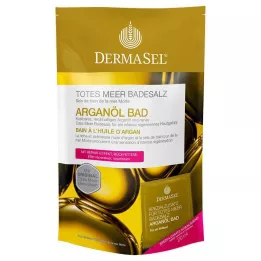 DERMASEL Ölü Deniz banyo tuzları + argan yağı, 1 p