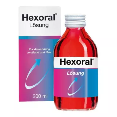 Ağızdaki iltihaplara karşı Hexoral® solüsyonu, 200 ml