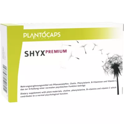 PLANTOCAPS shyX PREMIUM Kapsül, 60 Kapsül