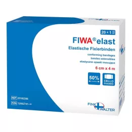 FIXIERBINDE elastik 8 cmx4 m selofan sargılı, 1 adet
