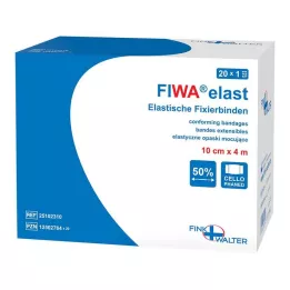 FIXIERBINDE elastik 10 cmx4 m selofan sargılı, 1 adet