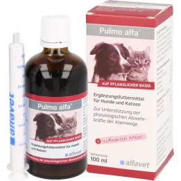 PULMO ALFA Köpekler/kediler için ek yem sıvısı, 100 ml