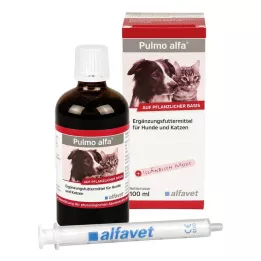 PULMO ALFA Köpekler/kediler için ek yem sıvısı, 100 ml