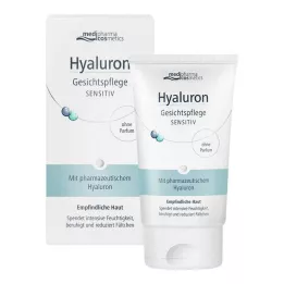HYALURON GESICHTSPFLEGE hassas krem, 50 ml