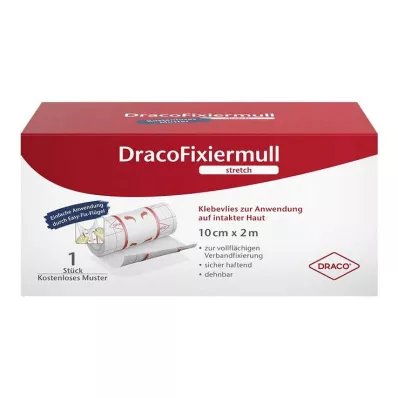 Draco sabitleme gazlı bezi streç 10 cmx2 m, 1 adet