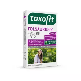 TAXOFIT Folik asit 800 Depo Tablet, 40 adet