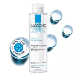 ROCHE-POSAY Hassas ciltler için misel temizleme sıvısı, 400 ml