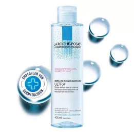 ROCHE-POSAY Micellar temizleme sıvısı reaktif cilt, 400 ml